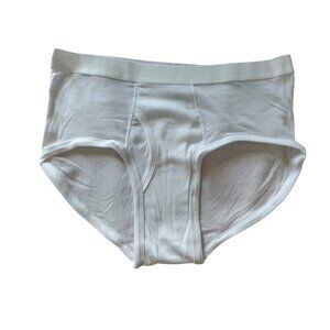 Club Room 8 Pack Full Cut Boxer Briefs Cotton Poly Blend White Comfort Fit.